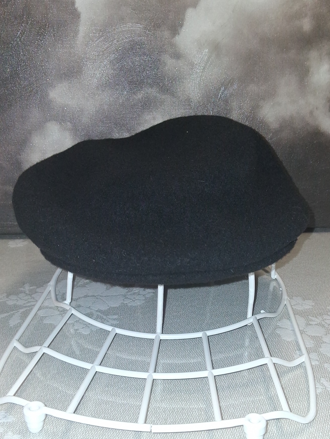 Stetson Black Felt Hat With Metal Logo